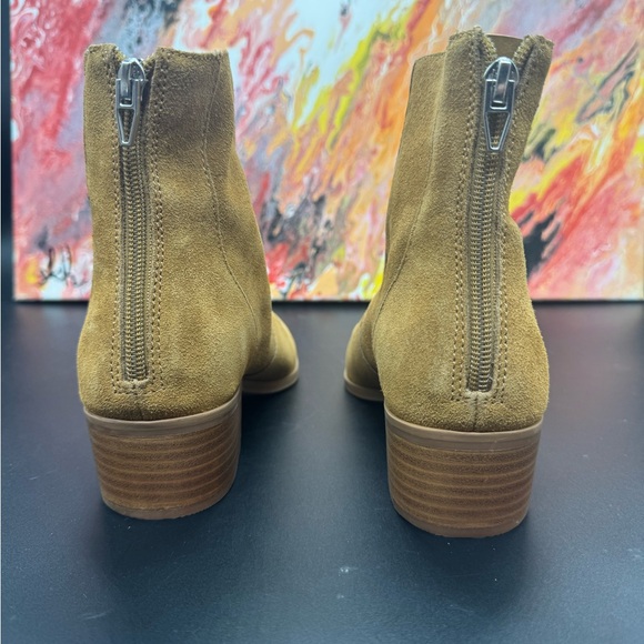 Suede Dolce Vita Avela Booties Camel SZ7 - Picture 7 of 13